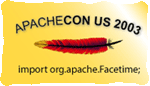 apachecon 2003 logo